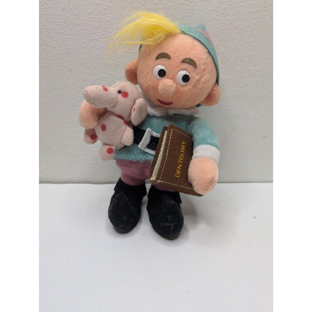 Herbie The Elf 1999 Stuffins CVS Rudolph Misfits Island Plush Y2K w/ Elephant